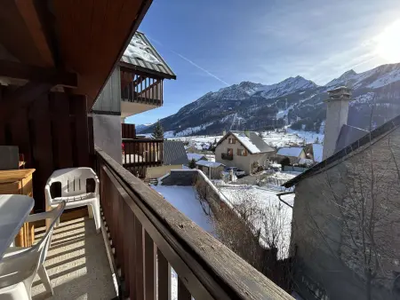 Appartement lumineux 2 pièces cabine au Monêtier-les-Bains, proche pistes, avec parking - Photo 12