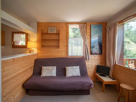 2 pièces avec balcon, 5 pers, ascenseur, parking, skis - Les Avanchers-Valmorel - Photo 1