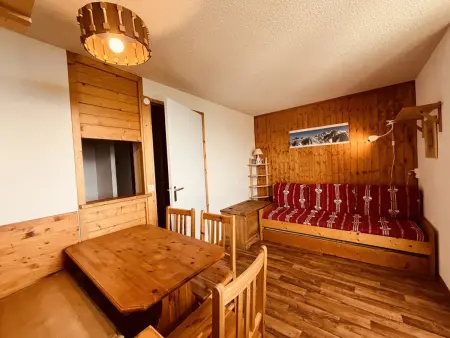Appartement pour 4 à Vallandry, accès direct aux pistes, balcon, animaux admis - Photo 6