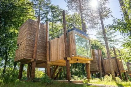 The TreeLoft by YourNature, Loft élégant avec sauna - Photo 5