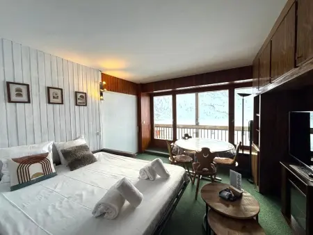 Appartement T2 lumineux, balcon sud, proche pistes - Photo 3