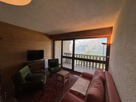 Auris en Oisans: Appart 4 pers, 250m pistes, balcon, parking gratuit, animaux admis - Photo 1