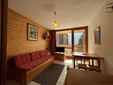 Location Studio 4 pers avec balcon à Plan Peisey - Photo 1