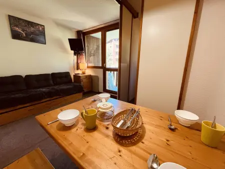 Studio pour 4 pers. proche pistes, balcon, animaux admis - Vallandry - Photo 5