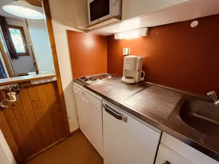 Studio pour 4 pers. proche pistes, balcon, animaux admis - Vallandry - Photo 7