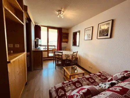 Charmant T2 5 pers, skis aux pieds, balcon, ascenseur - Vallandry - Photo 1