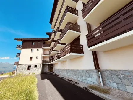 Charmant T2 5 pers, skis aux pieds, balcon, ascenseur - Vallandry - Photo 13