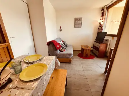 Studio cosy 4 pers avec balcon, proche pistes et centre. Animaux admis. - Photo 5