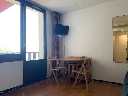 Studio 4 pers, balcon, parking privé, vue vallée - Photo 4
