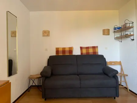 Studio 4 pers, balcon, parking privé, vue vallée - Photo 10