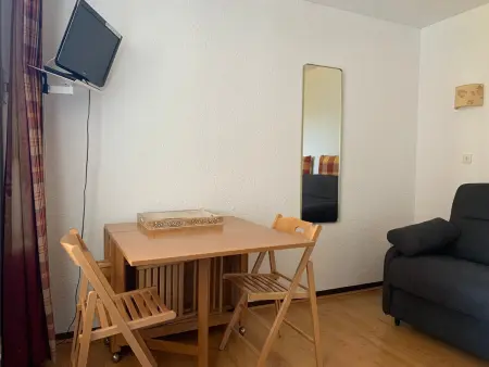 Studio 4 pers, balcon, parking privé, vue vallée - Photo 11