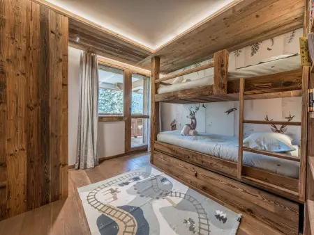 Duplex Ski in/out 5 pers, 2 ch, 3 sdb, Balcon, WIFI - Courchevel 1650 - Photo 2