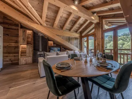 Duplex Ski in/out 5 pers, 2 ch, 3 sdb, Balcon, WIFI - Courchevel 1650 - Photo 4