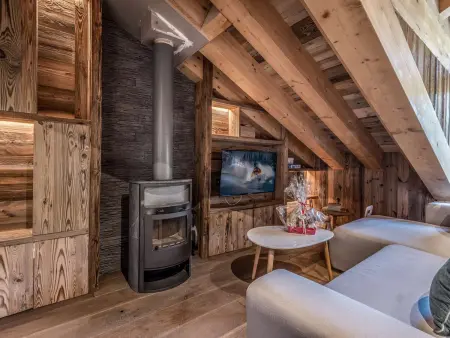 Duplex Ski in/out 5 pers, 2 ch, 3 sdb, Balcon, WIFI - Courchevel 1650 - Photo 10
