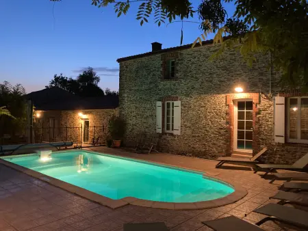 Maison avec piscine privée chauffée, proche plage à Pornic - Photo 22