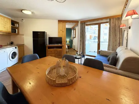 Charmant 2 pièces 6 pers, piscine chauffée, sauna, ski aux pieds - Les Orres 1800 - Photo 2