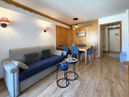 Charmant 2 pièces 6 pers, piscine chauffée, sauna, ski aux pieds - Les Orres 1800 - Photo 3