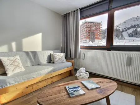 Studio cabine rénové au pied des pistes, Appartement 4 personnes à La Plagne - Photo 5