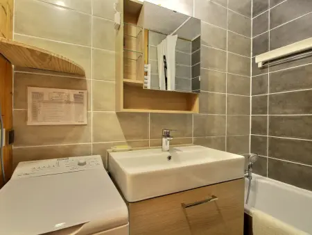 Studio cabine rénové au pied des pistes, Appartement 4 personnes à La Plagne - Photo 8