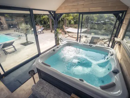 Luxueuse maison avec piscine chauffée, jacuzzi et équipements modernes près des lacs de la Forêt d'Orient - Photo 11