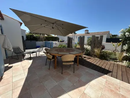 Maison 5 pièces, 8 couchages, proche plage et port, terrasse plein sud, ménage inclus - Photo 3
