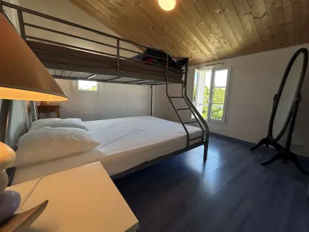 Maison 5 pièces, 8 couchages, proche plage et port, terrasse plein sud, ménage inclus - Photo 14