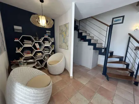 Maison 5 pièces, 8 couchages, proche plage et port, terrasse plein sud, ménage inclus - Photo 18