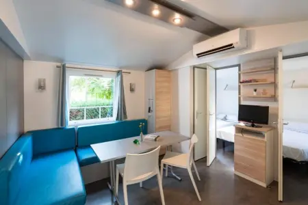Camping del Mar MOBILE HOME 6P, Mobil home avec terrasse couverte - Photo 1