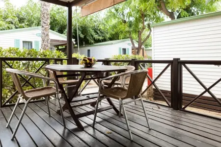 Camping Cambrils Playa BUNGALOW OHARA, Charme côtier à Tarragone - Photo 3