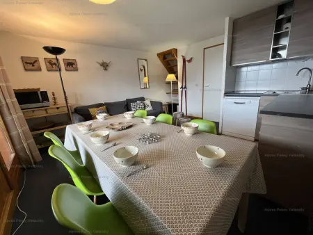 Appartement duplex 45m², 3 pièces, 8 pers, balcon, près des pistes, animaux admis - Photo 6