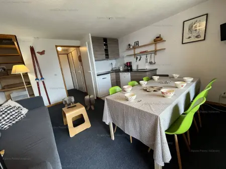 Appartement duplex 45m², 3 pièces, 8 pers, balcon, près des pistes, animaux admis - Photo 7
