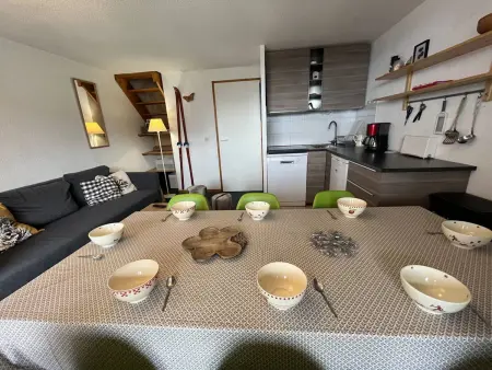 Appartement duplex 45m², 3 pièces, 8 pers, balcon, près des pistes, animaux admis - Photo 10