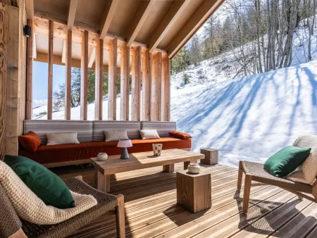 Chalet de luxe à La Plagne avec SPA, accès direct aux pistes - Photo 1