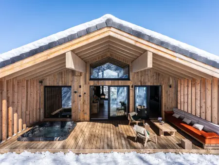 Chalet de luxe à La Plagne avec SPA, accès direct aux pistes - Photo 3