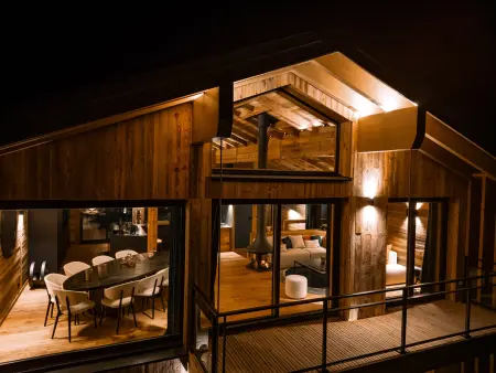 Chalet de luxe à La Plagne avec SPA, accès direct aux pistes - Photo 23