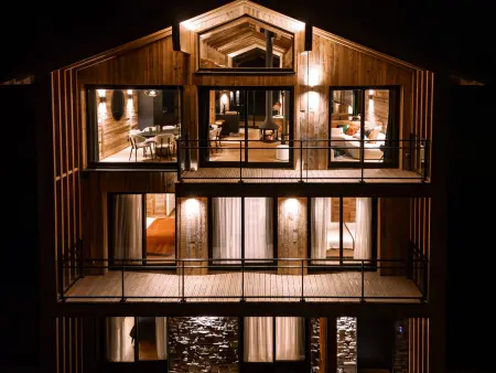 Chalet de luxe à La Plagne avec SPA, accès direct aux pistes - Photo 24