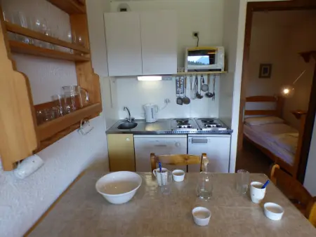 Appartement studio Les Saisies pour 4 pers. proche télésièges - Photo 1