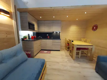 Appartement 2 pièces à Valmorel, proche pistes et commerces, équipé, wifi, non-fumeur - Photo 1