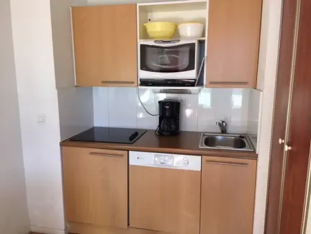T2 4 pers - terrasse sud, parking, piscine, salle de fitness, près des pistes - Photo 3