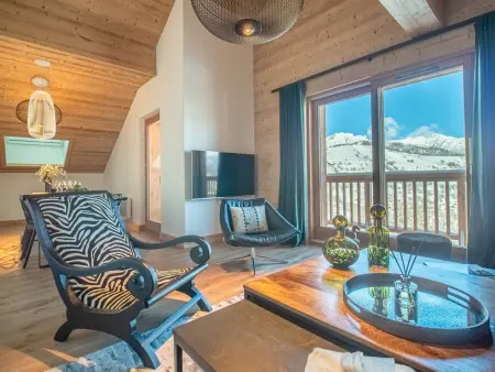 Appartement cosy pour 8 pers. avec parking, au pied des pistes, Valmorel - Photo 2