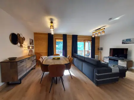 Superbe Appartement Pied de Pistes pour 7 pers avec Balcon, WIFI et Parking - Photo 3