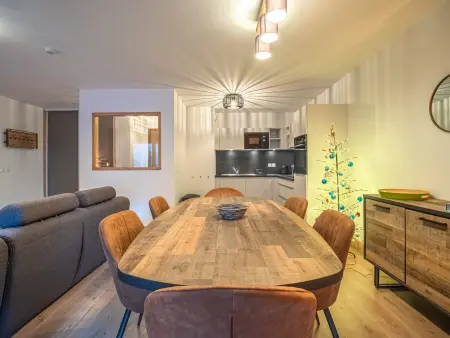 Superbe Appartement Pied de Pistes pour 7 pers avec Balcon, WIFI et Parking - Photo 7