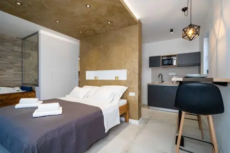 Apartments Villa Arcadia - Studio Apartment with Hot Tub and Shared Swimming Pool A1, Apartments Villa Arcadia - Studio Apartment with Hot Tub - Photo 2