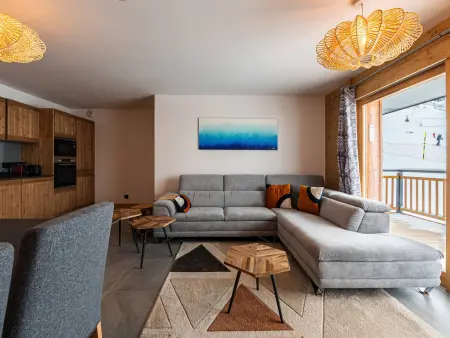 Grand appart haut de gamme 8p, skis aux pieds, vue Mont Blanc, balcon, parking, linge inclus - Photo 1