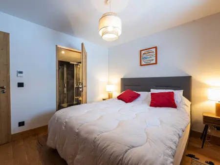 Grand appart haut de gamme 8p, skis aux pieds, vue Mont Blanc, balcon, parking, linge inclus - Photo 19