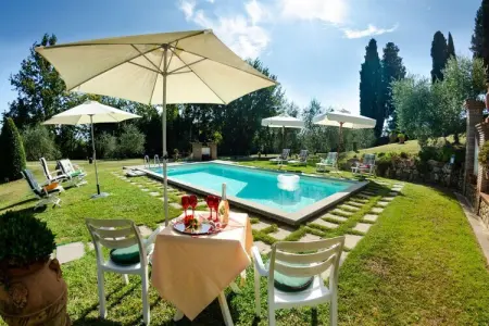 Il Borghetto, Villa à Uzzano avec piscine privée - Photo 11