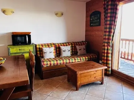 Appartement skis aux pieds 6 pers avec piscine et parking à Arc 1800 - Photo 1