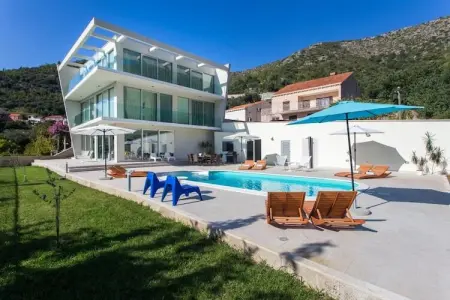 Villa Dupcic - Five-Bedroom Villa with Private Pool and Sea View, Five Bedroom Villa with Private Pool & Sea View - Photo 6