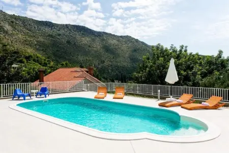 Villa Dupcic - Five-Bedroom Villa with Private Pool and Sea View, Five Bedroom Villa with Private Pool & Sea View - Photo 7