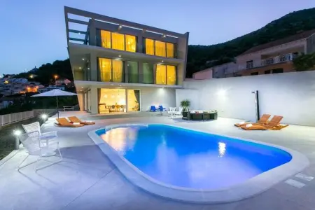 Villa Dupcic - Five-Bedroom Villa with Private Pool and Sea View, Five Bedroom Villa with Private Pool & Sea View - Photo 10